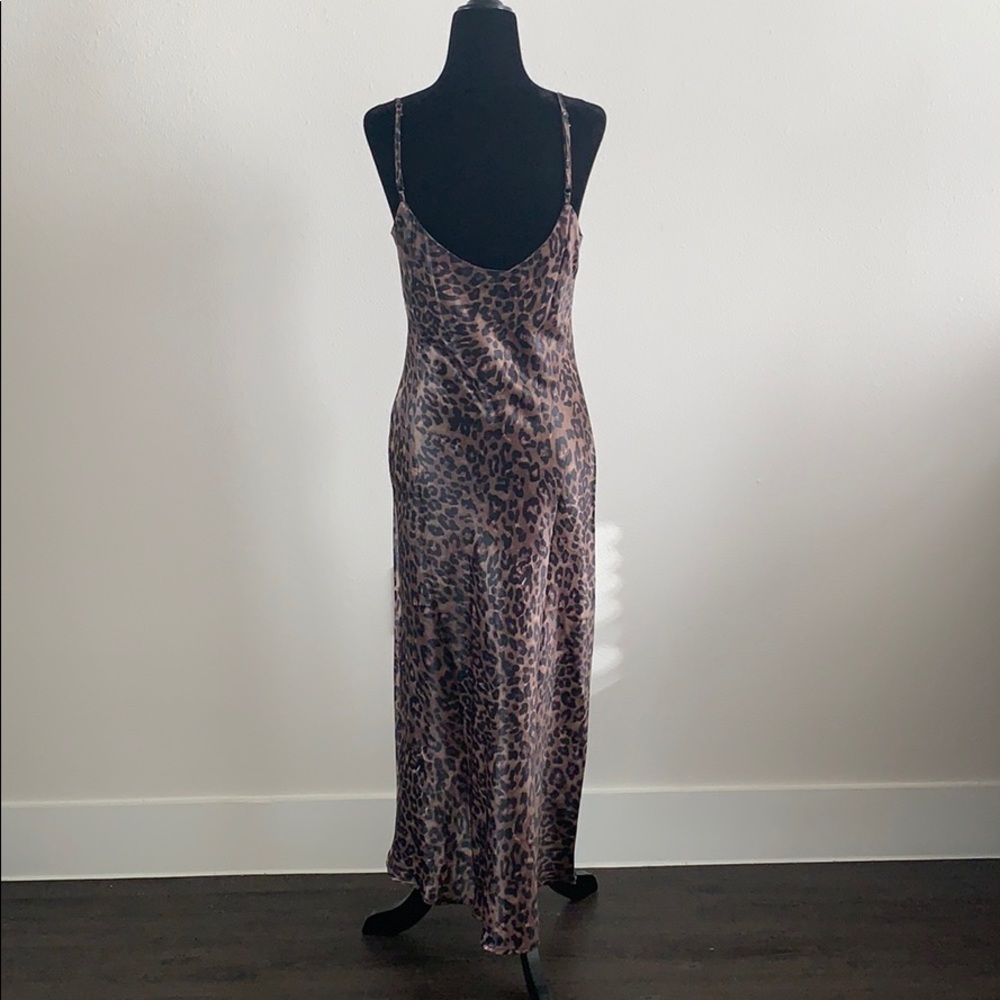 Leopard Slip Dress - Picture 2 of 3